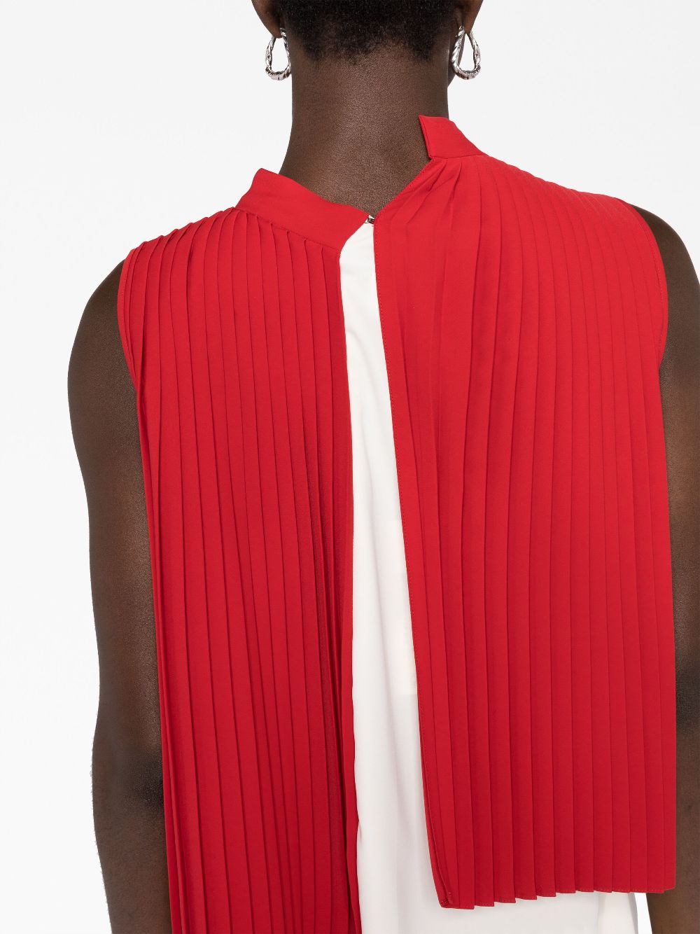 MM6 Maison Margiela pleated sleeveless blouse Women