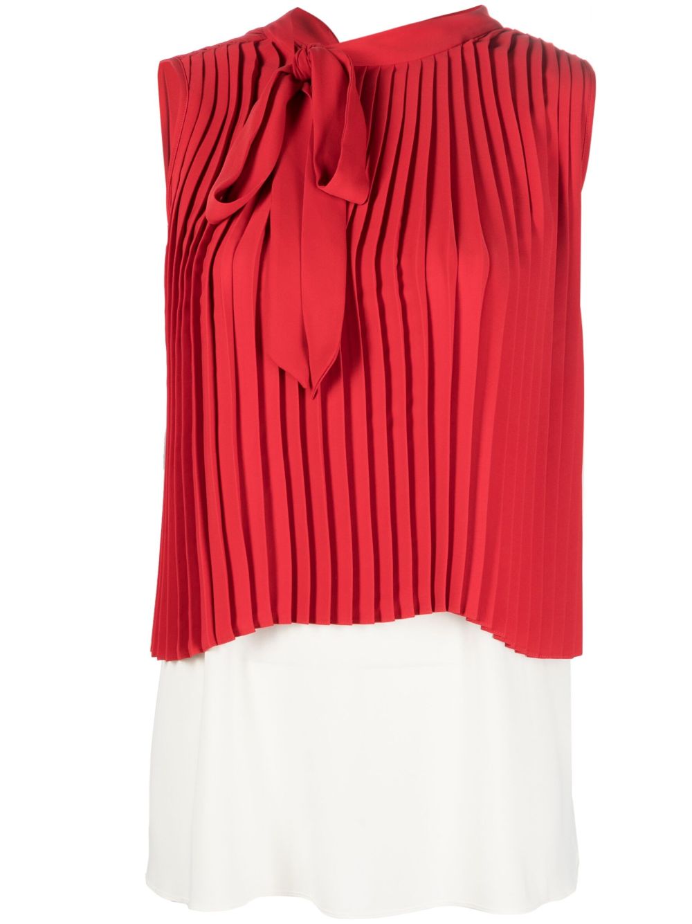 MM6 Maison Margiela pleated sleeveless blouse Women