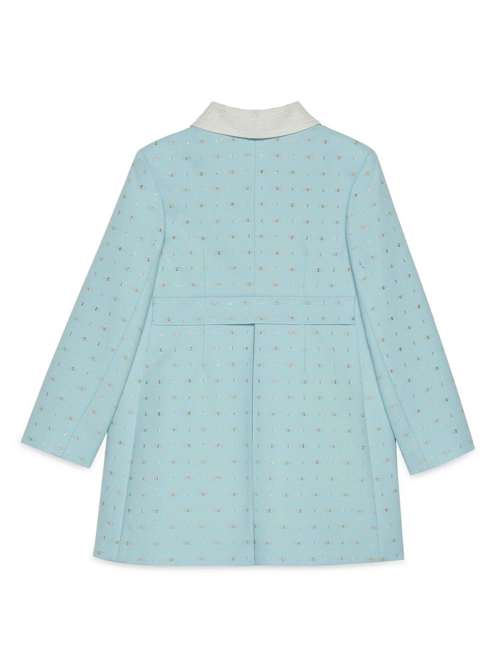 Gucci Kids Jas met dubbele rij knopen - Blauw