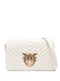 PINKO Love Click quilted shoulder bag - Neutrals