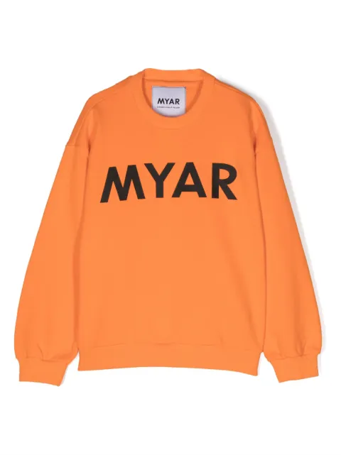 MYAR KIDS graphic-print cotton sweatshirt