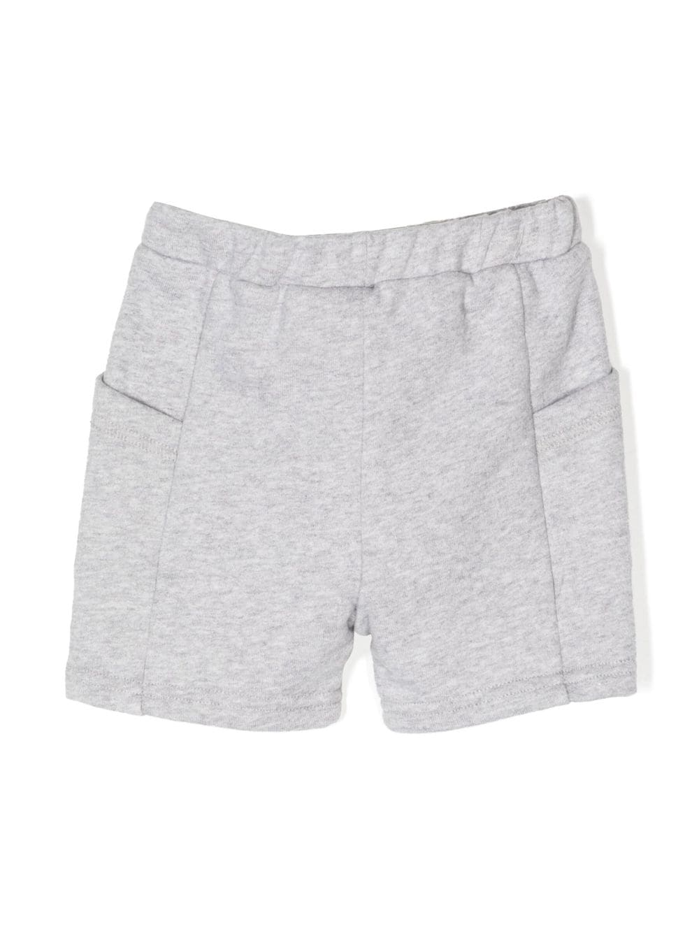 Tartine Et Chocolat logo-patch cotton shorts - Grijs