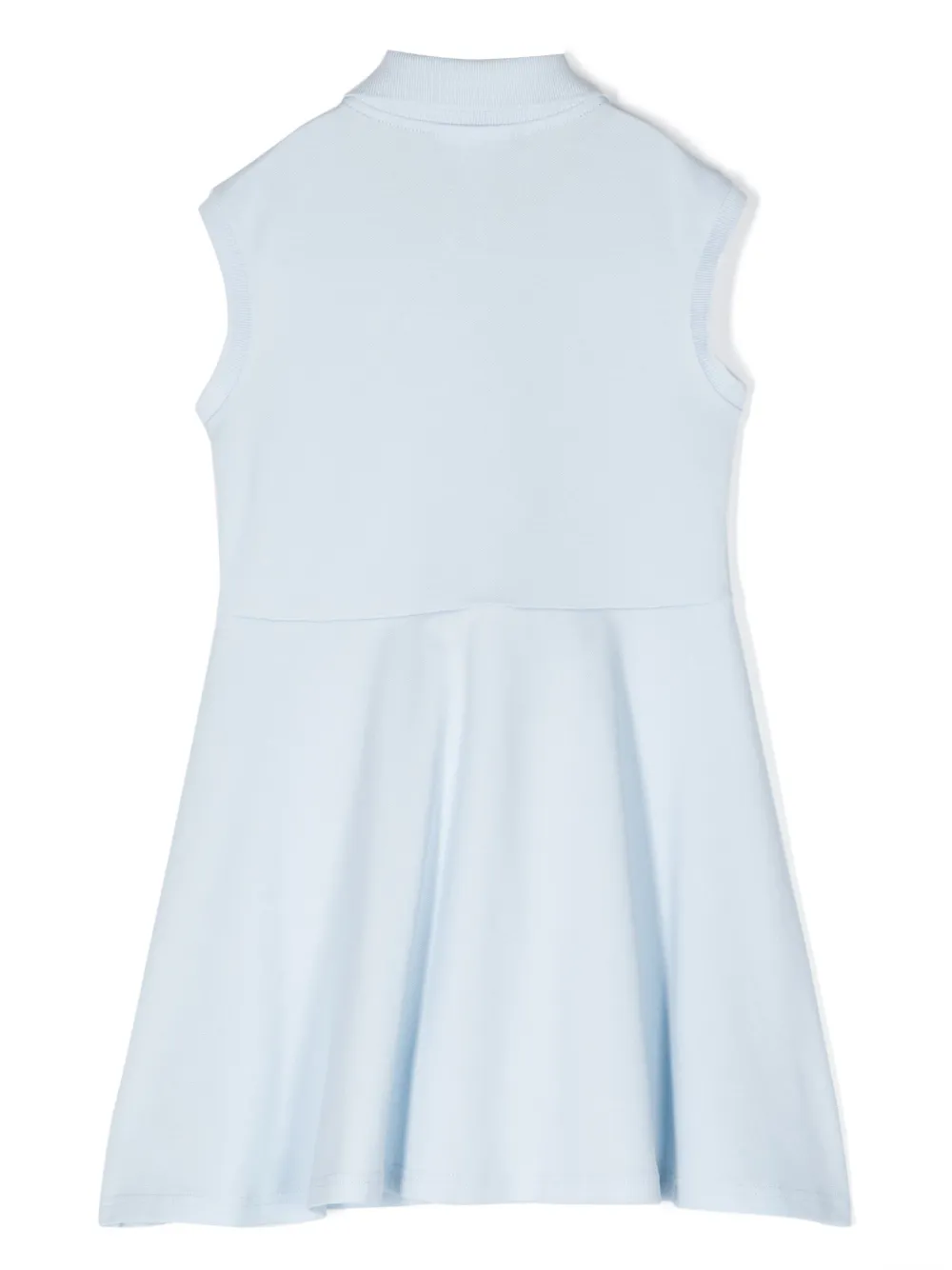 Lacoste Kids Jurk met logopatch - Blauw