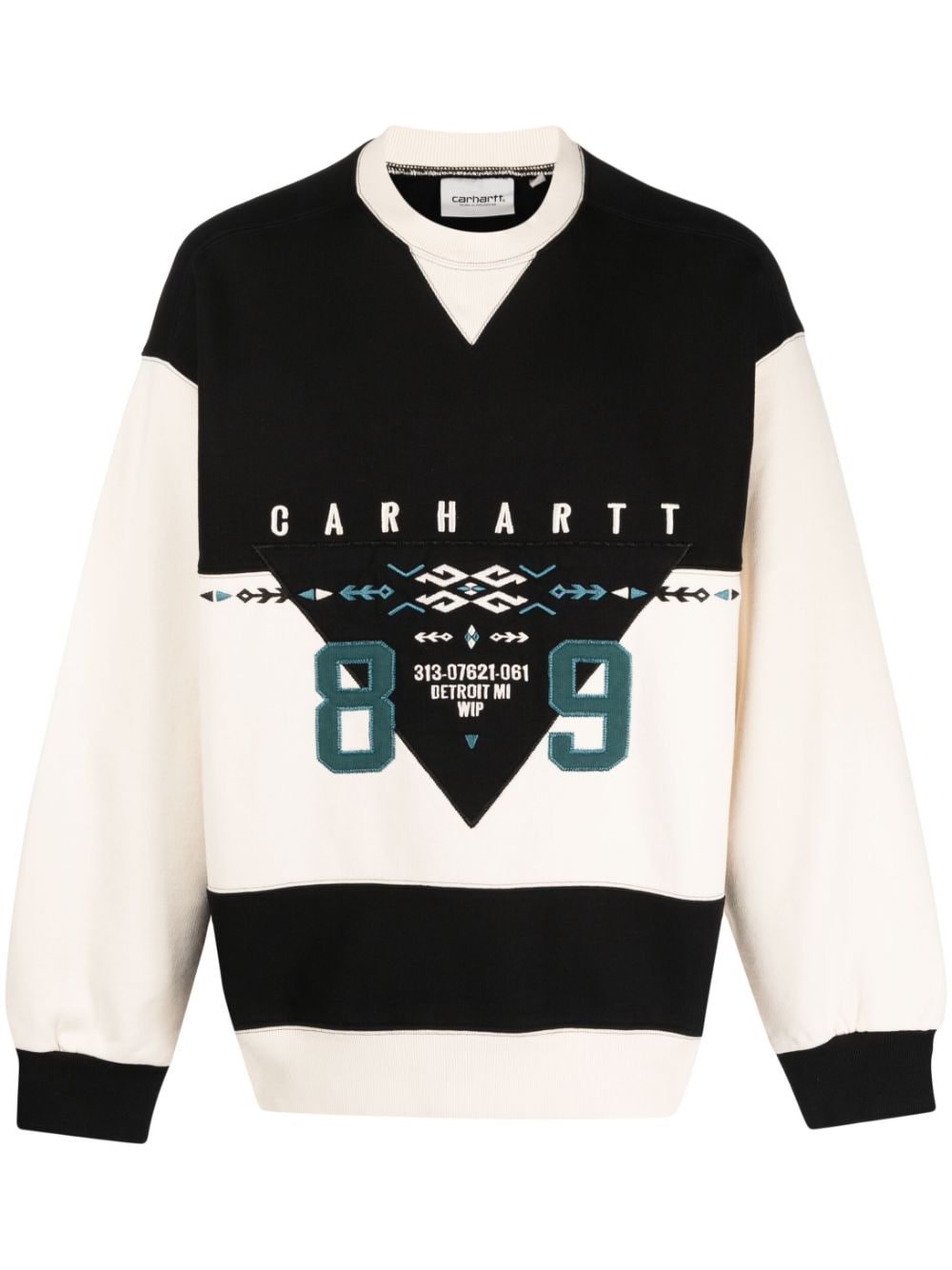 Carhartt Logo-print Sweatshirt In Schwarz