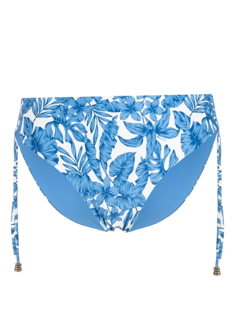 TWINSET ST. PALM HAWAIIAN-PRINT BIKINI BOTTOMS