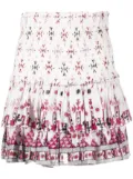 MARANT ÉTOILE Naomi ruffled skirt - White