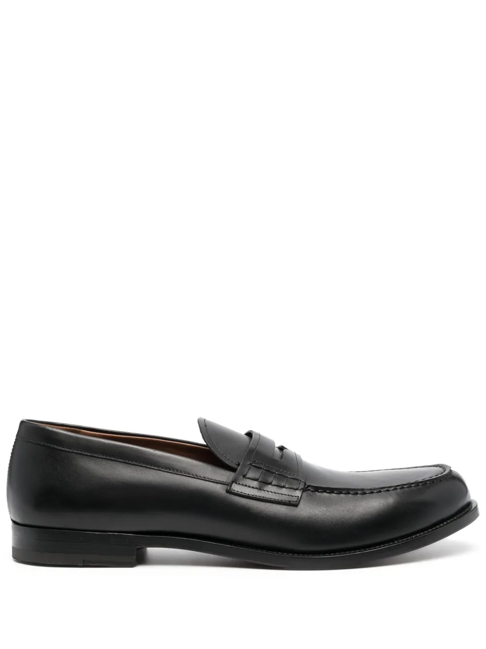 Fratelli Rossetti Penny leather loafers | Black | Image 1