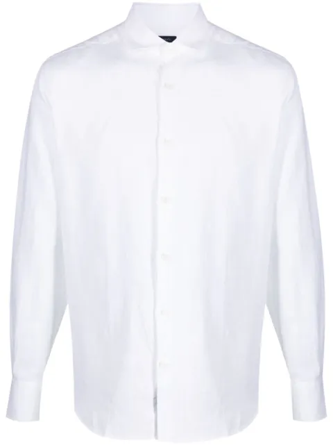 Deperlu linen button-down shirt