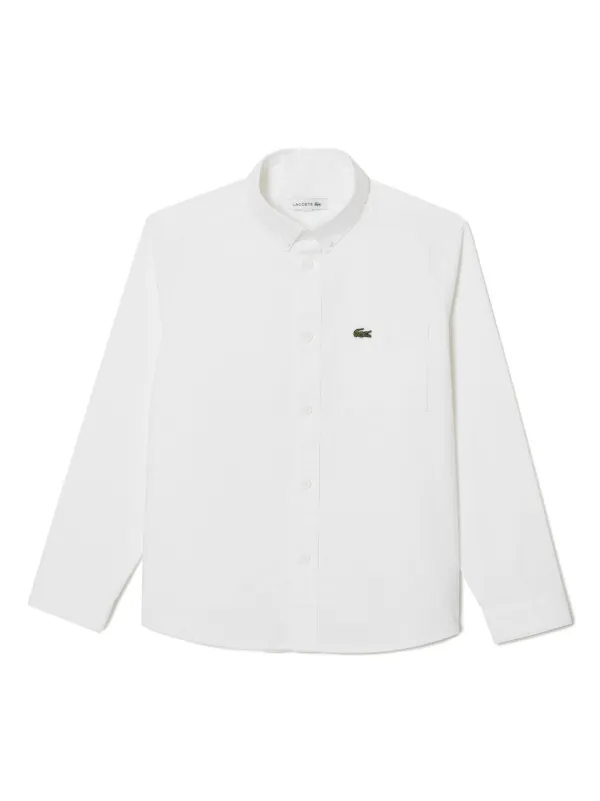 Lacoste long sleeve dress shirt hotsell