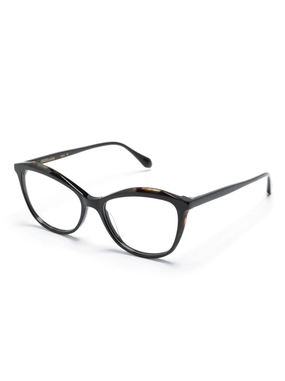 Shop Gigi Studios Alessandra Cat-eye Glasses In Black