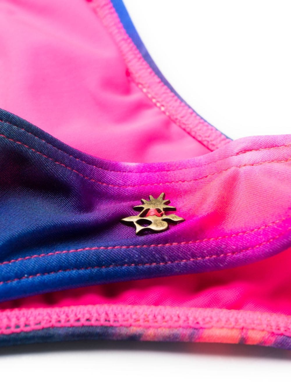 Shop Cia Maritima Tie-dye Stretch Bikini In Pink