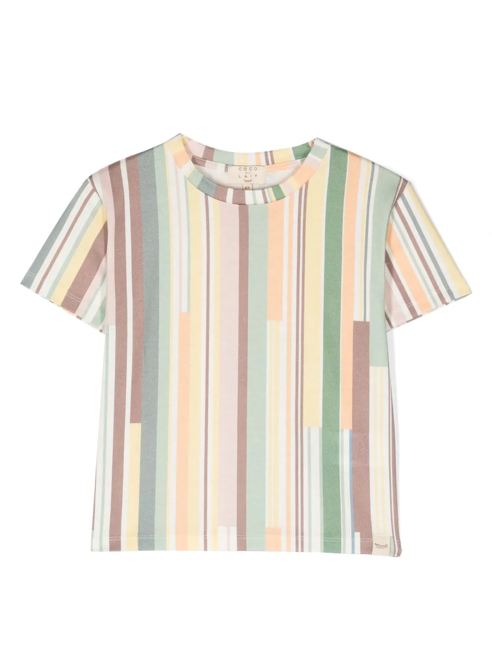 Coco Au Lait Kids' Multicolor T-shirt For Girl With Logo