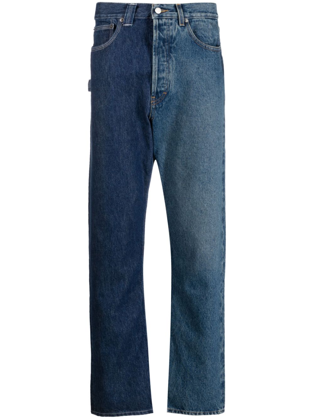 Ambush Mid-rise Straight-leg Jeans In Blau