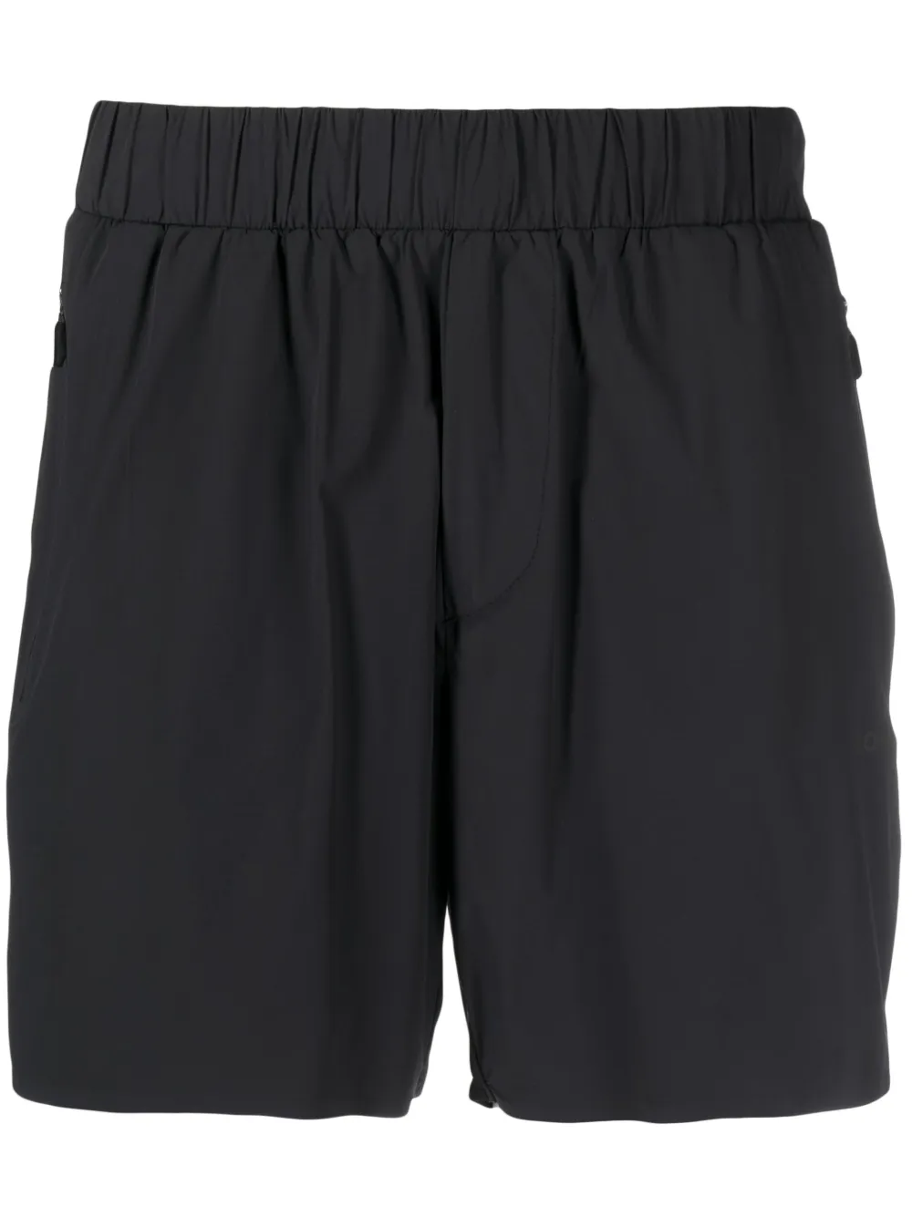 Hugo Boss Elasticated-waist Shorts In Grey