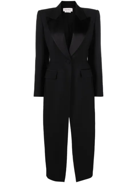 Alexander McQueen single-breasted coat