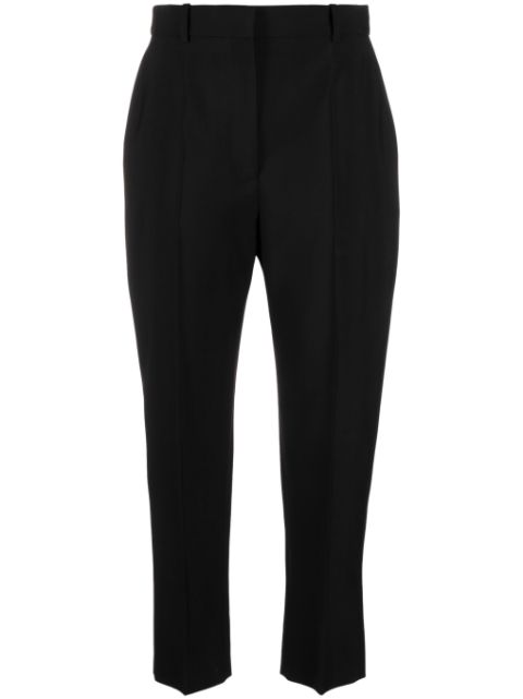 Alexander McQueen - cropped straight-leg trousers