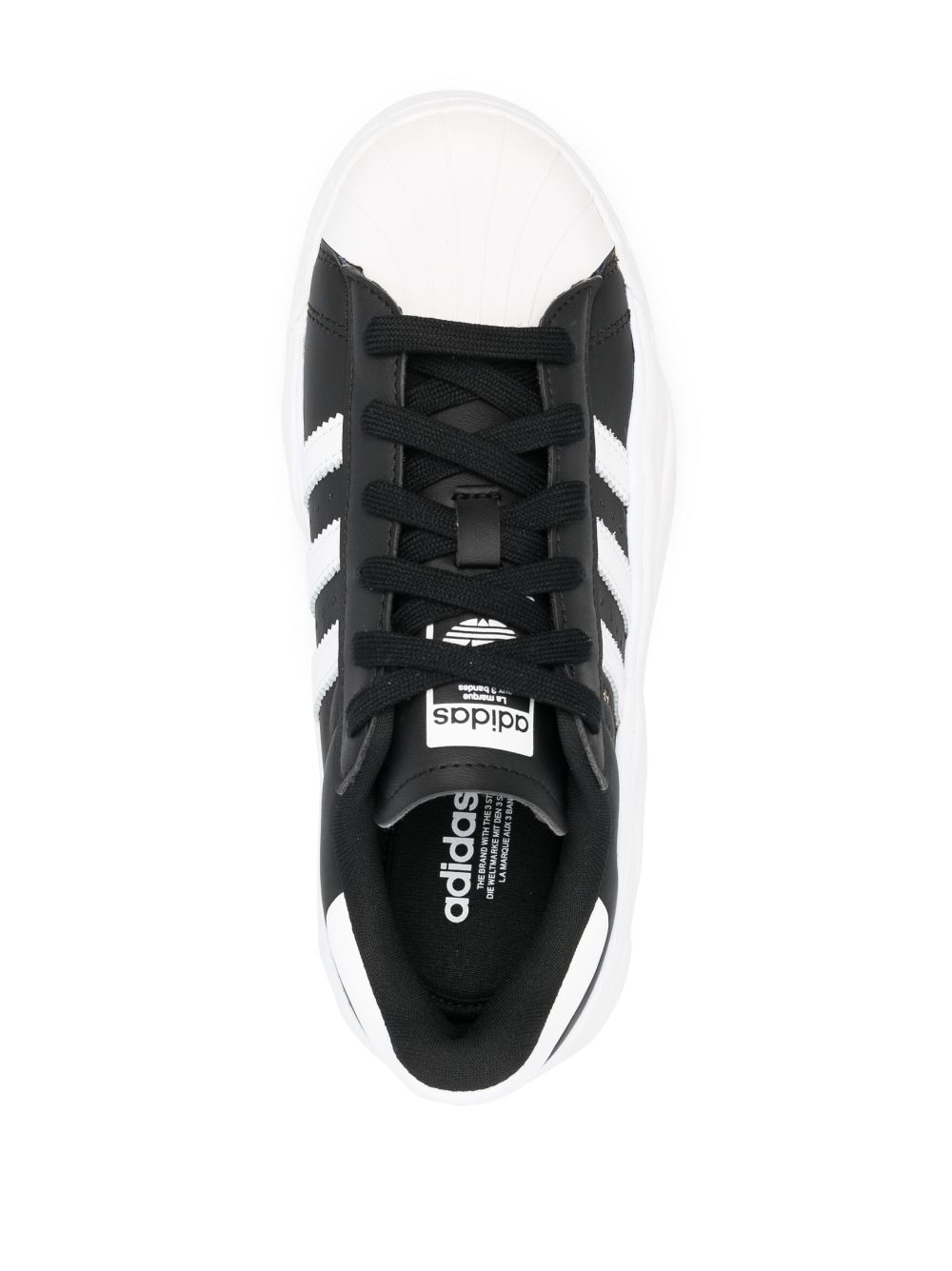 Adidas Superstar chunky-sole Leather Sneakers - Farfetch