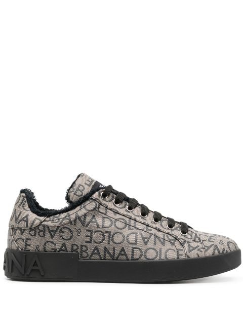 Dolce & Gabbana Portofino sneakers met jacquard
