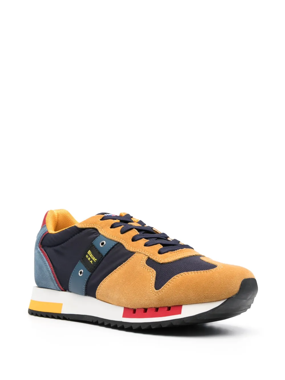 Blauer Queens low-top sneakers - Geel