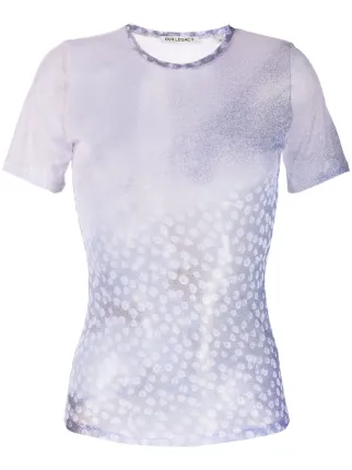 OUR LEGACY フローラル シアーTシャツ | パープル | FARFETCH JP