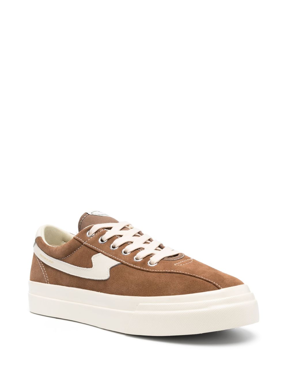 Shop Stepney Workers Club Dellow S-strike Suede Sneakers In Braun