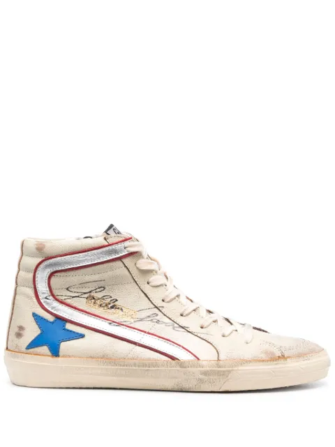 Golden Goose Slide high-top sneakers