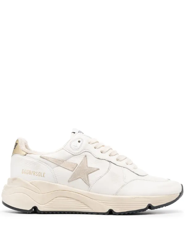 Golden goose sneakers hot sale all white