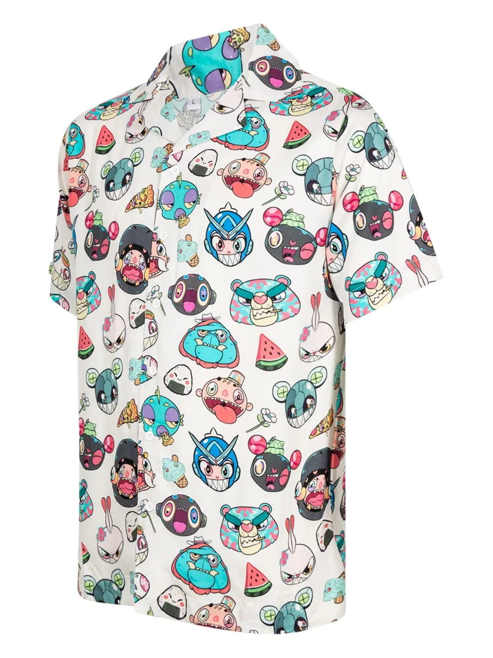 KARAFURU Katoenen shirt Wit