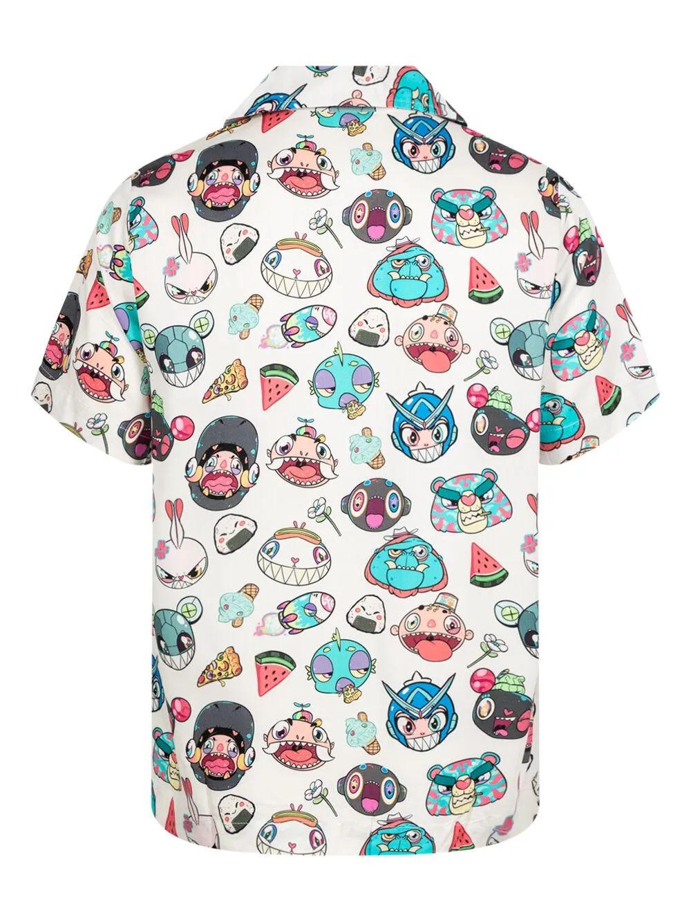 KARAFURU Katoenen shirt Wit