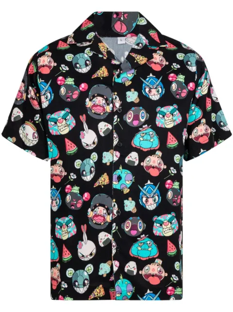 KARAFURU Universe all-over print shirt