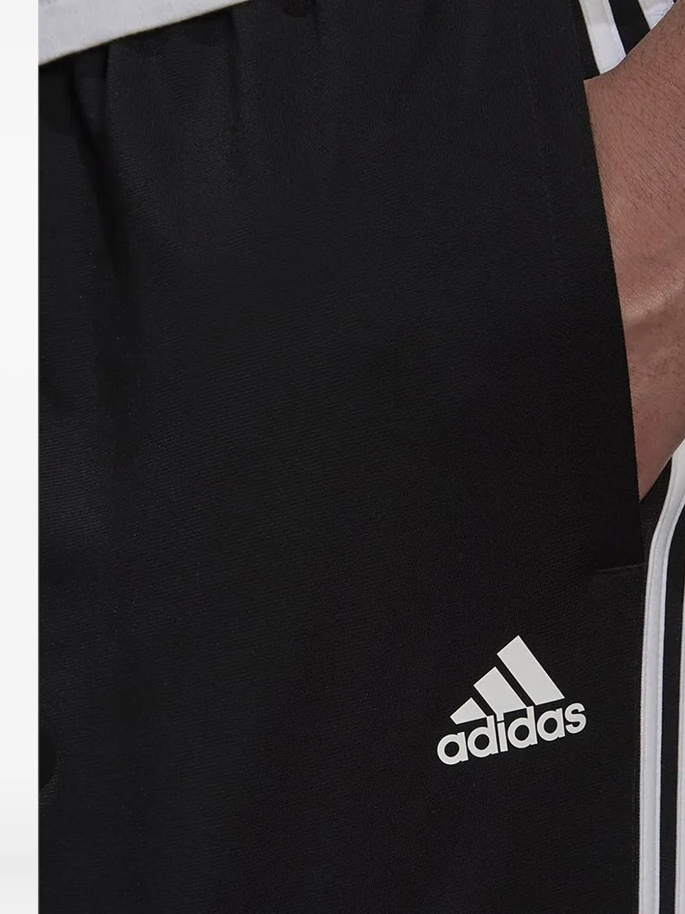 adidas 3-Stripes tapered track pants Zwart