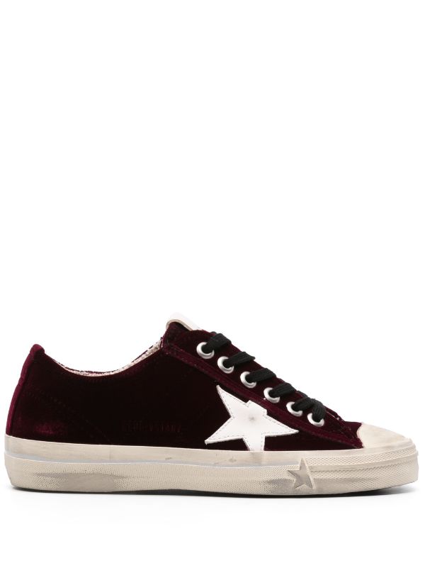 Golden goose hotsell velvet sneakers