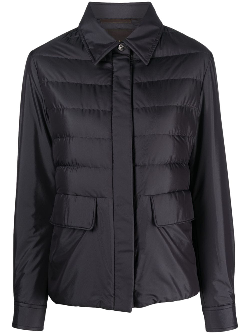 Moorer Muriel Padded Jacket In Blue