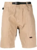 Gramicci buckled-waist cotton shorts - Neutrals