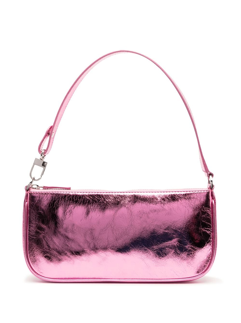 By Far Mini Rachel Shoulder Bag In Pink