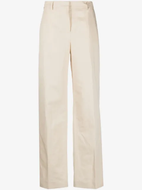 PT Torino high-waisted straight trousers