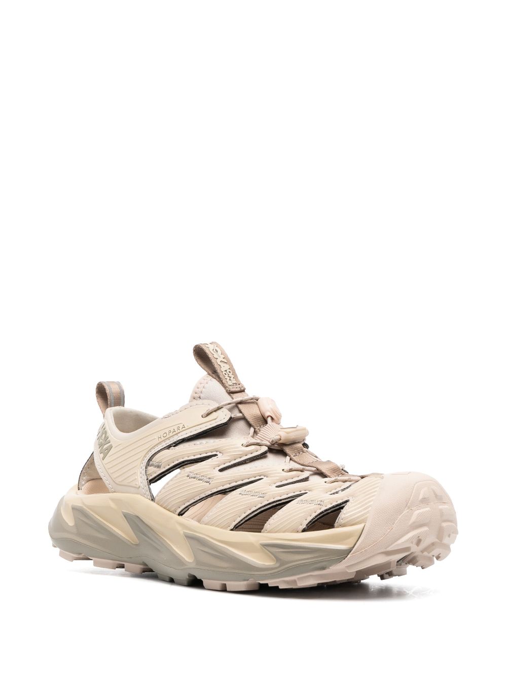 Hoka One One Hopara uitgesneden sneakers - Beige