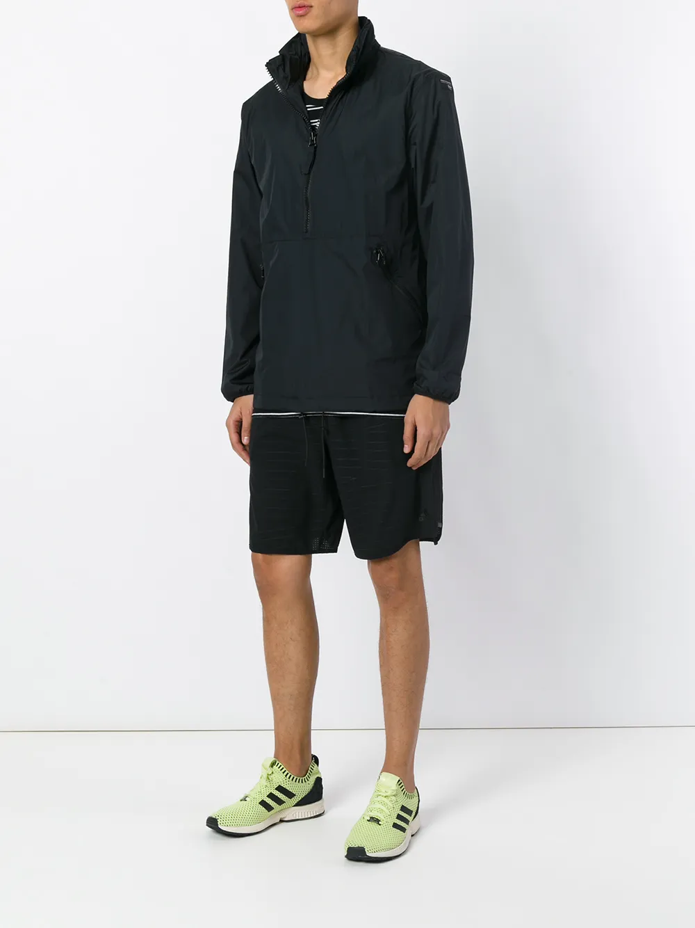 adidas EQT Vintage windbreaker BLACK BLACK