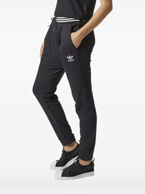 adidas logo-print track pants