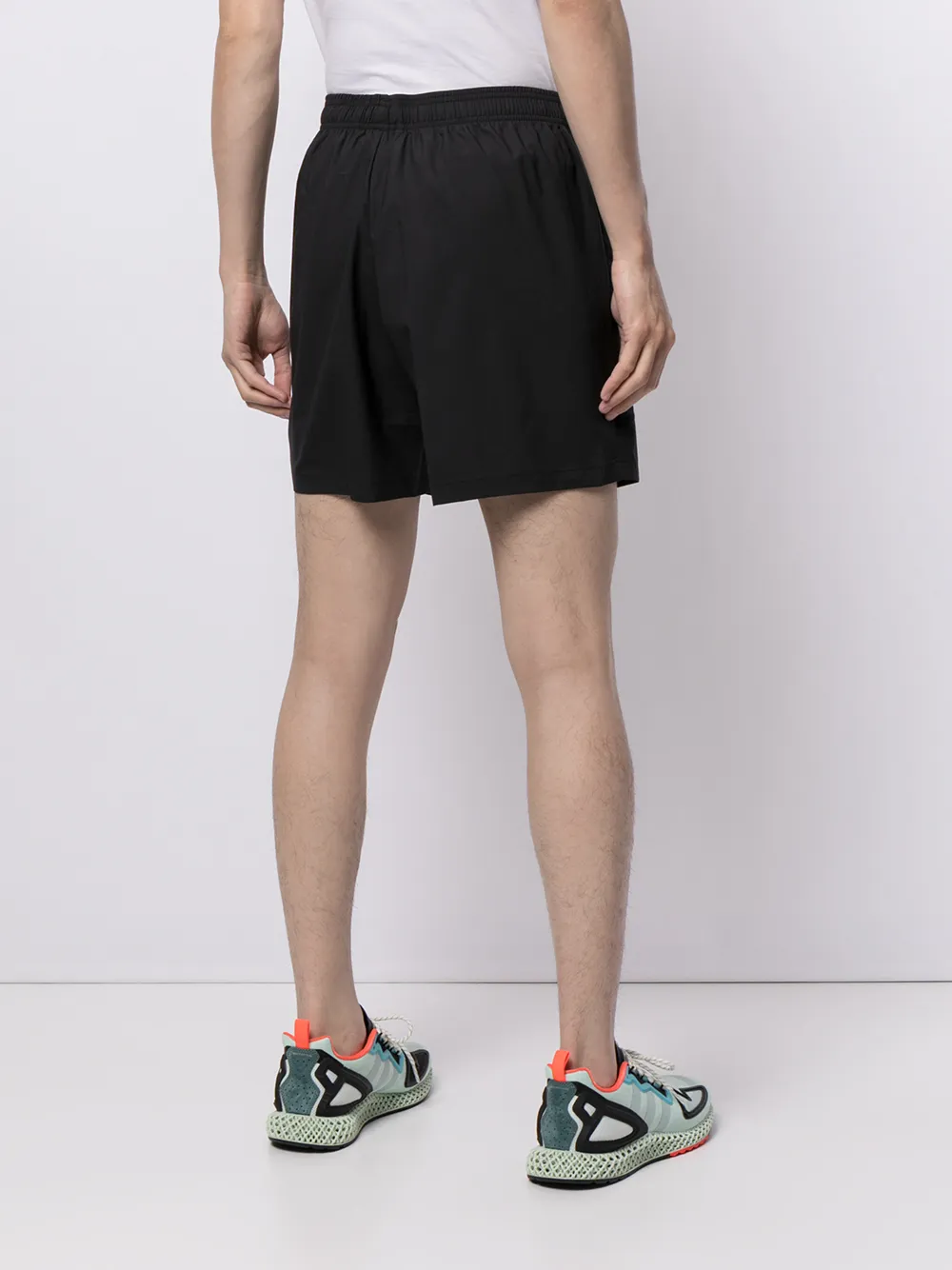 adidas Hardloopshorts met logoprint Zwart