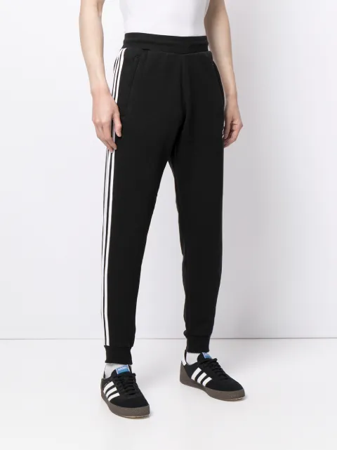 adidas side-stripe logo track pants