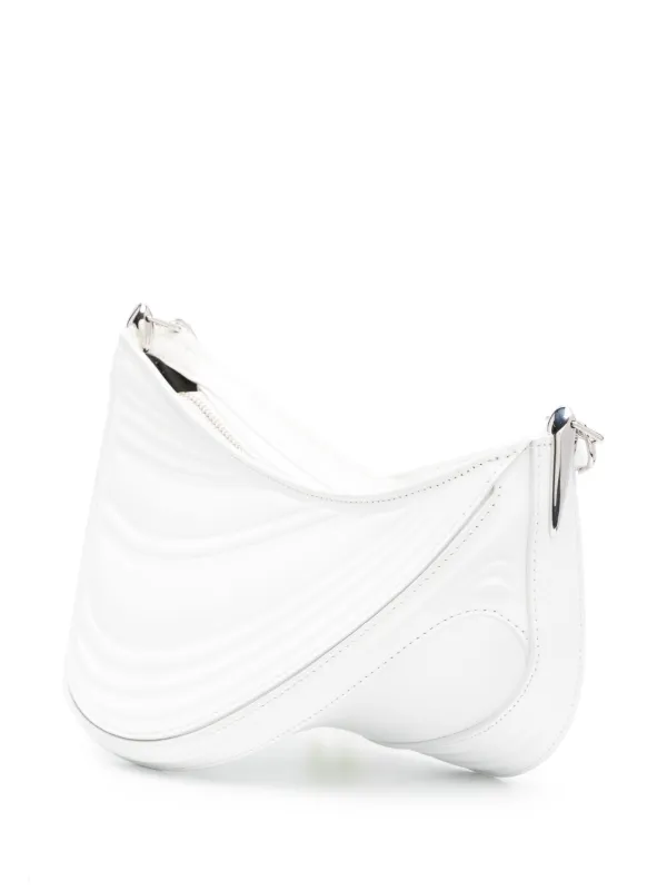 Mugler Spiral Curve 01 ショルダーバッグ S | ホワイト