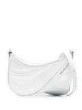 Mugler small Spiral Curve 01 embossed cross body bag - White