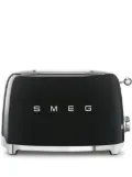 Smeg embossed-logo toaster - Black