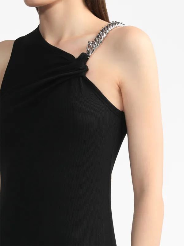 公式通販サイト - ファッション 通販 1017 ALYX 9SM chain-detailed rib-knit Dress | Black | FARFETCH ワンピース