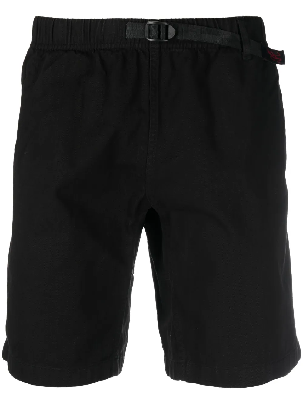 Gramicci Buckled-waistband Detail Shorts In Black