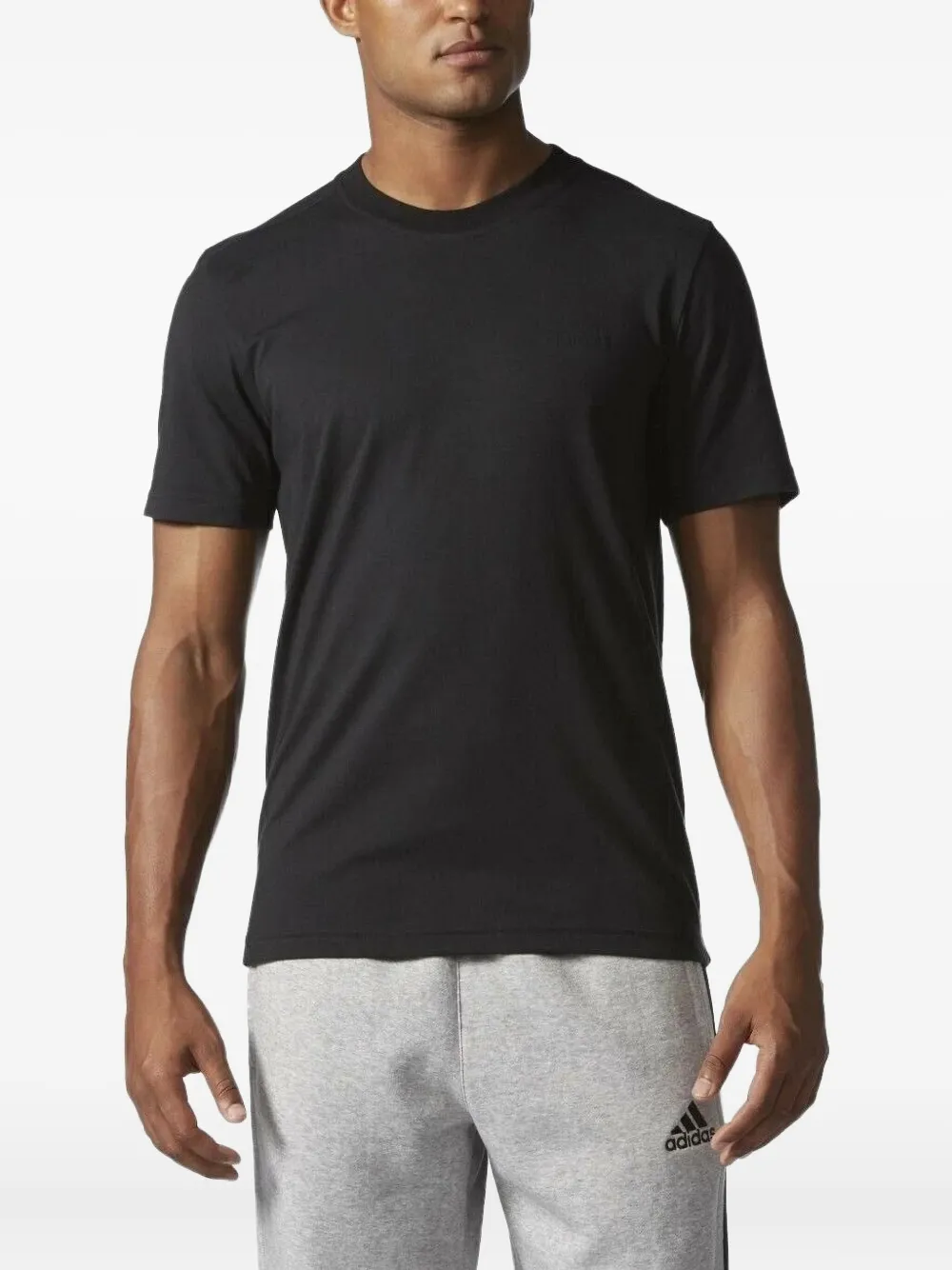 adidas Essential Droptail 3 "Black" T-shirt Zwart