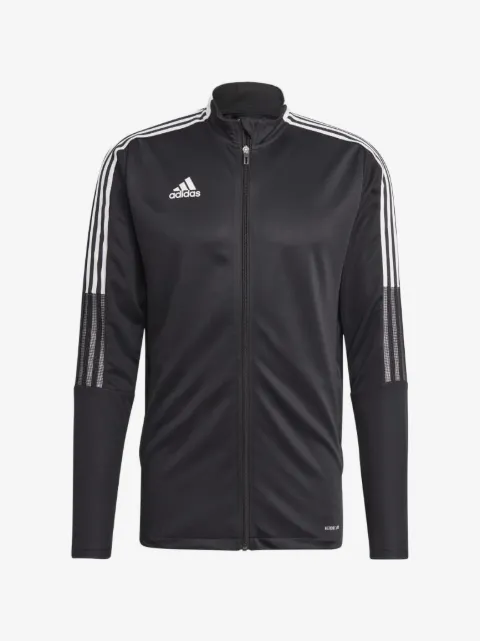 adidas three-stripe panel track jacket