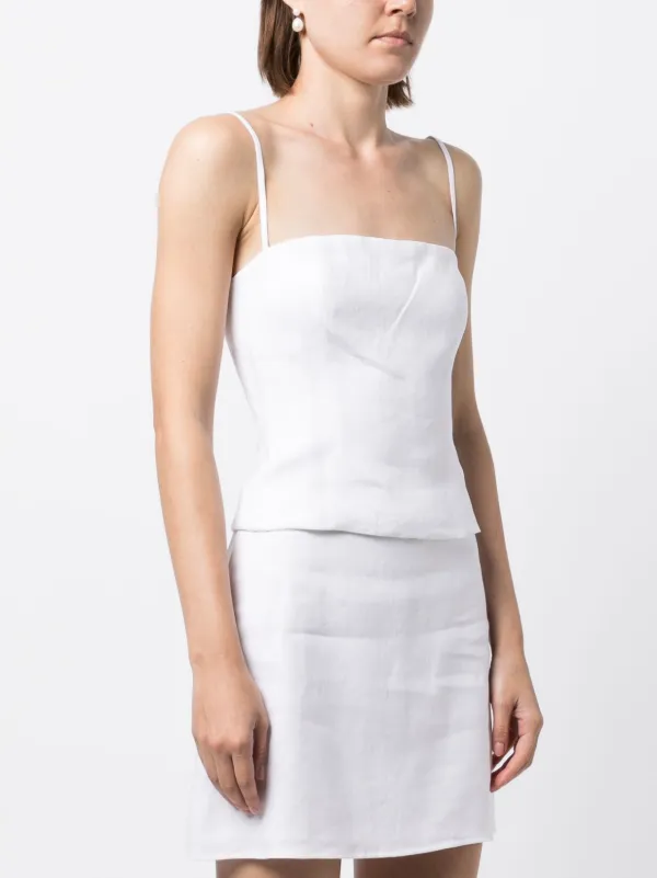 Reformation Juliette Dress In Ivory | Pickle