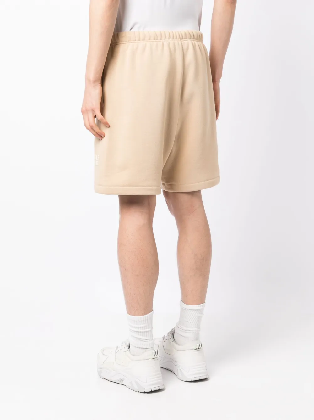 FEAR OF GOD ESSENTIALS Trainingsshorts met trekkoord Beige